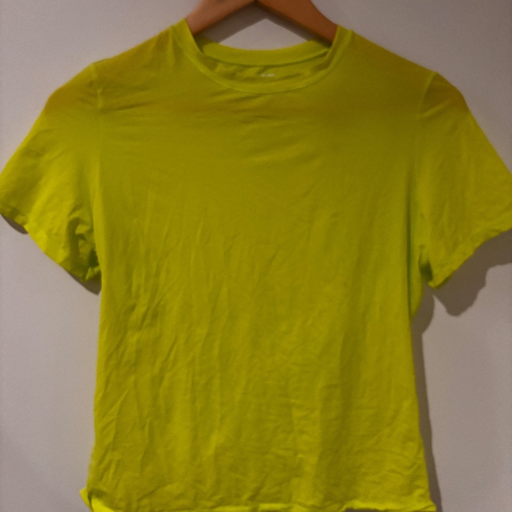 SKIMS Neon Green/Yellow T-shirt